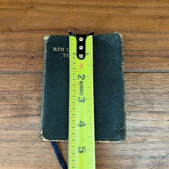 Mini Red Letter New Testament Translated Out of the Original Greek Early 1900's - Picture 11 of 13